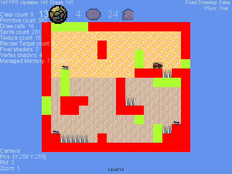 First iteration of Maze Burrow